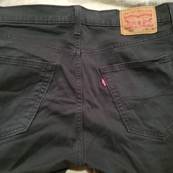 Levi's 502 Black Nearly New - Picture 2 of 3